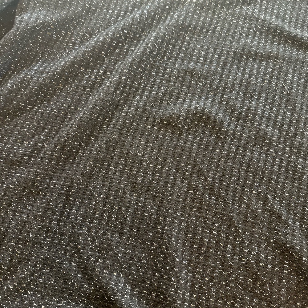 ✨ LC Lauren Conrad Metallic Knit Blouse –‎ Size M - Picture 6 of 8